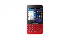 BlackBerry Q5 rojo