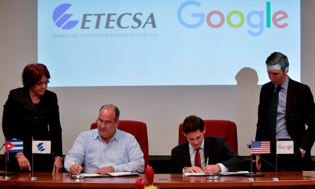 Google firmó acuerdo con Etecsa para mejorar servicio de internet