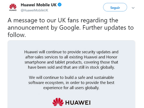  Google rompe relaciones comerciales con Huawei