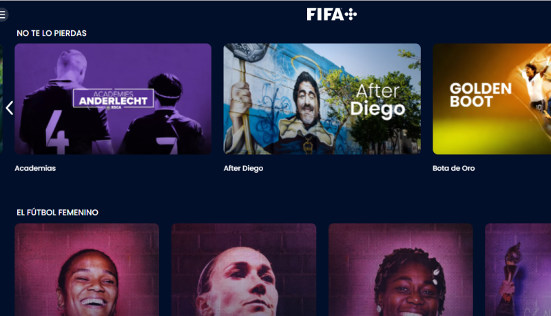 FIFA lanza plataforma de streaming gratuita